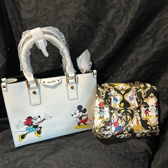 Aldo Handbags - DISNEY X ALDO 100 Mickey & Minnie Handbag and Disney MULTI CHARACTER  Crossbody
